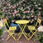 Rous 2 - Person Bistro Set 3 Piece Patio Bistro Set of Foldable Table and Chairs-1568773517-1553763470