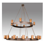 Rustic Lodge 24 - Light Chandelier