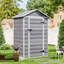 Breella 4 ft. W x 3 ft. D Plastic Pent Storage Shed