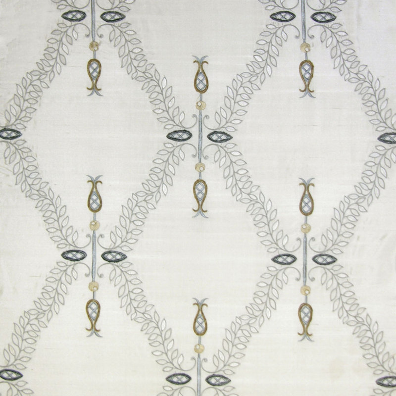 Tissu hall blanc, Givré