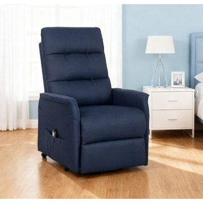 Power Lift Recliners, Linen Fabric, Modern Comfort Storage Sofa, Home Relaxation