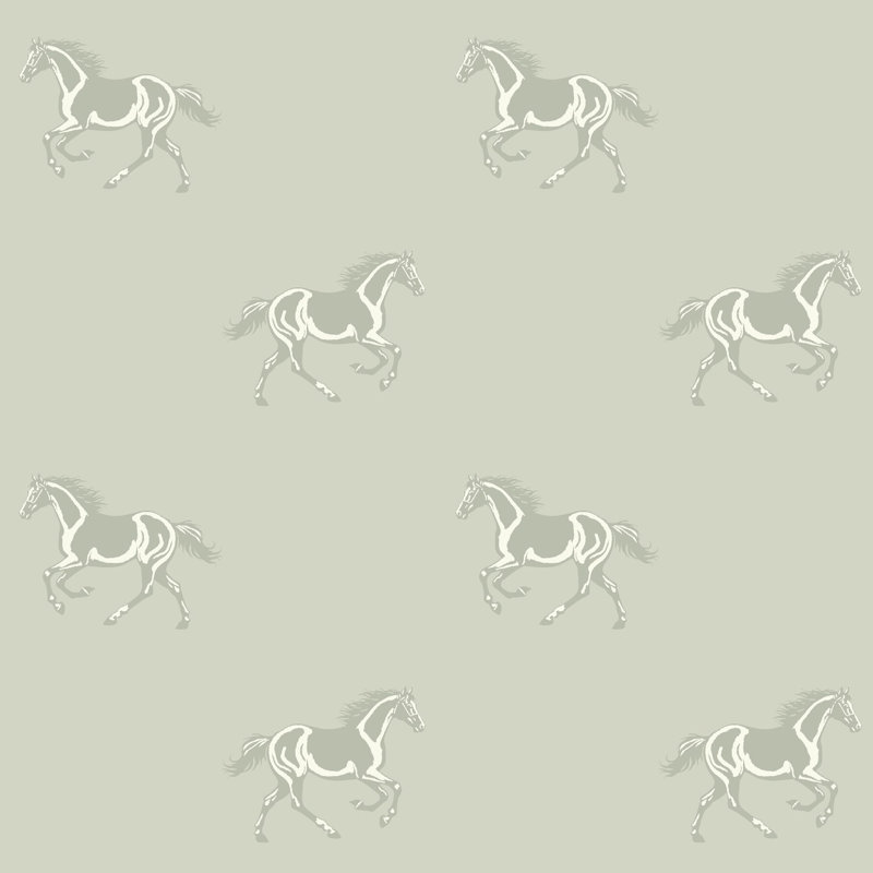 Thoroughbred - papier peint taupe frais
