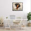 Cadre flottant femme avec papillons blancs, design par Arlington Prints-180572367-180572365