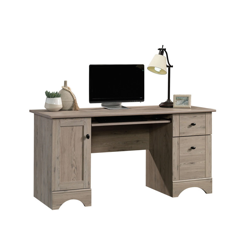 Computer Desk, Laurel Oak/Laurel Oak