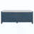 Rustic Storage Bench, Multifunctional Wood Entryway Shoe Bench with Removable Cushion, Woven Rattan Doors & Adjustable Shelves-565311970