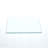 Tempered Clear Glass Top.80cm Square