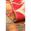 Premium 100% Cotton Carpet, Red, 47.2 x 70.9 inches | No Pile, Flatweave, 1.0 lbs/sq ft | Machine Washable at 86°F, Easy to Clean with Vacuum & Spot Remover | Ideal for Living Room, Bedroom, & Stylish Decor