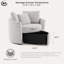 Chaise de rangement Bennet 48 po-116661539