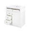 Meuble-lavabo 30 po avec lavabo, un tiroir basculant, trois tiroirs-41480734