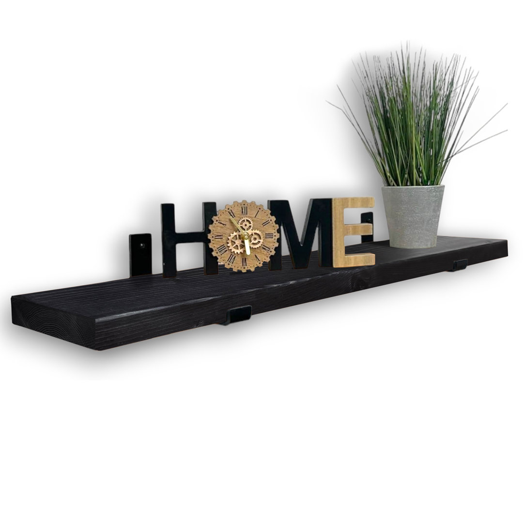 Beyerville Wooden Shelf Handcrafted Wall-Mounted, Handmade Decorative Kitchen, Living Room Decor
