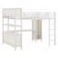 Lit mezzanine fonctionnel en métal avec garde-robe intégré, bureau en L et grandes tablettes de rangement-1693102834