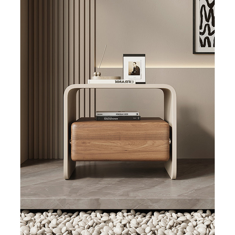 Table de chevet Minimalist, 17.7" H x 19.7" W x 15.7" D