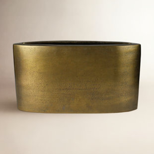 Montecito Brass Table Vase