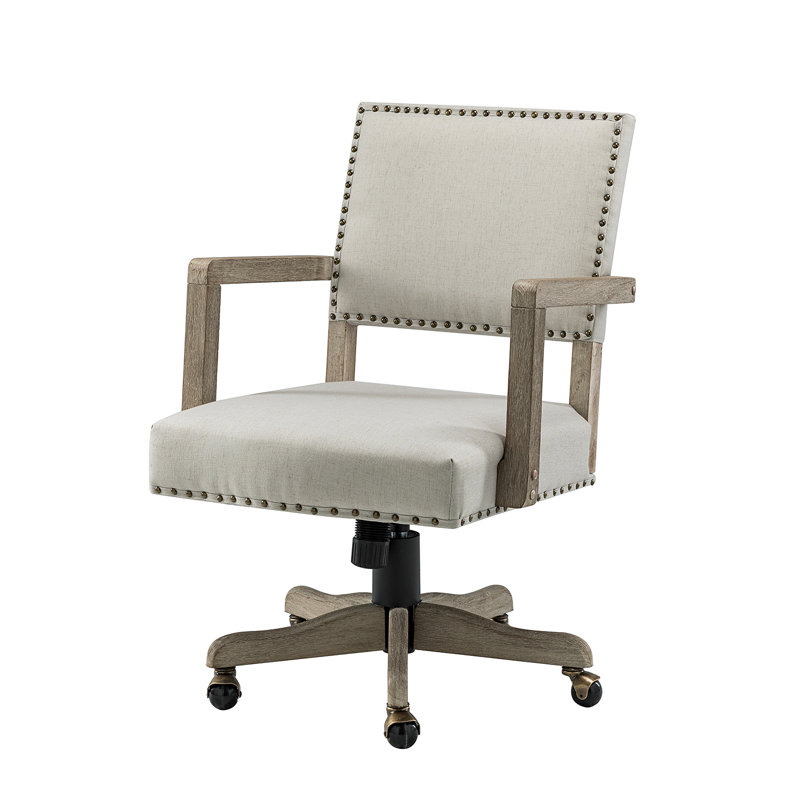 Polyester Office Chair, Linen