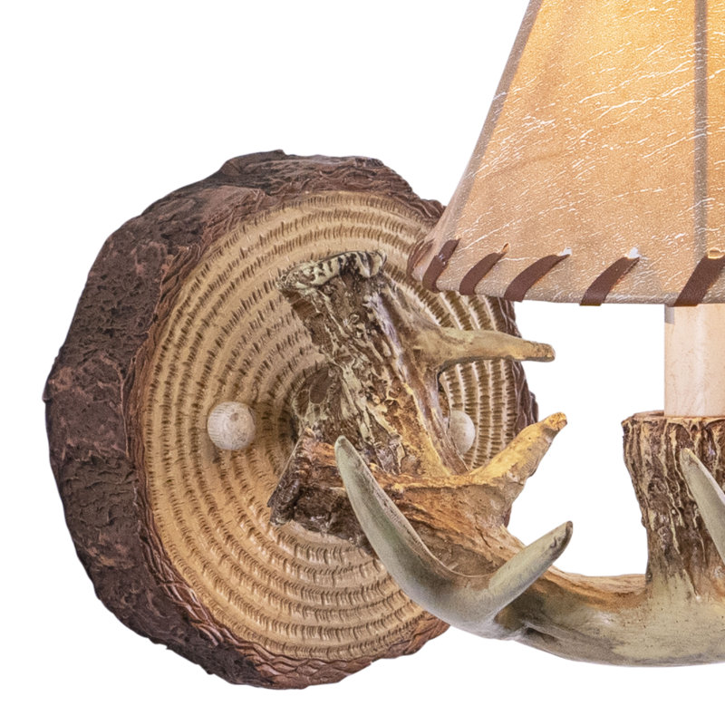 Portillo Resin Armed Sconce