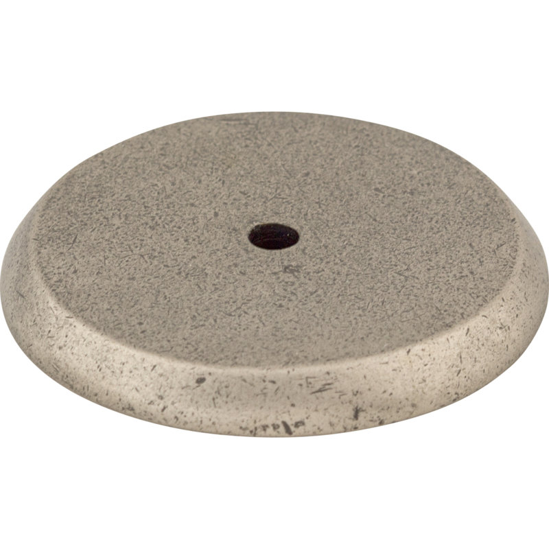 Aspen Round  Backplate, 1.75" H x 1.75" W x 0.19" D, Silicon Bronze Light