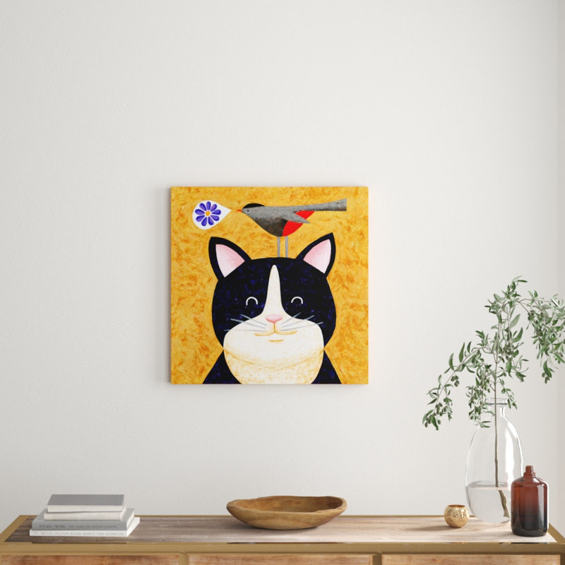 Janet Nelson - Wrapped Canvas Painting, 61cm H x 61cm W x 3.81cm D