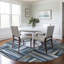 Tapis intérieur / extérieur bleu Azura -1250374311