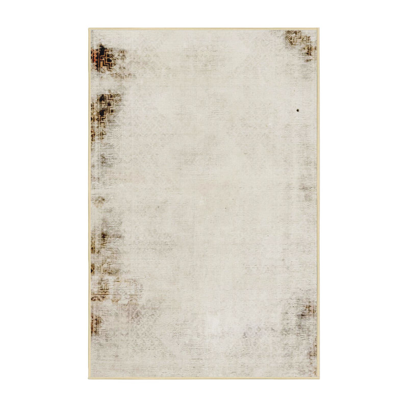Abstract Indoor Rug, Rectangle 4' x 6'