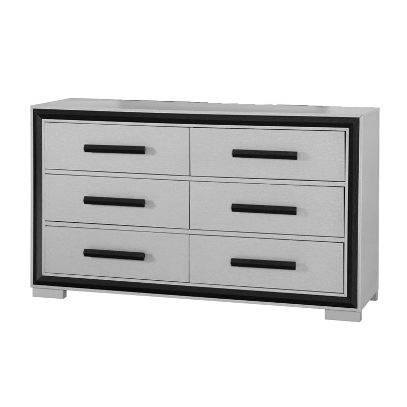 DRESSER NOIR GRIS ADELAIDE