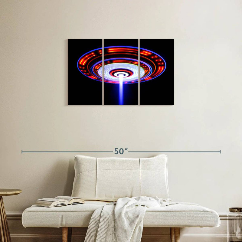Kelan UFO Lights, 20" H x 33" W