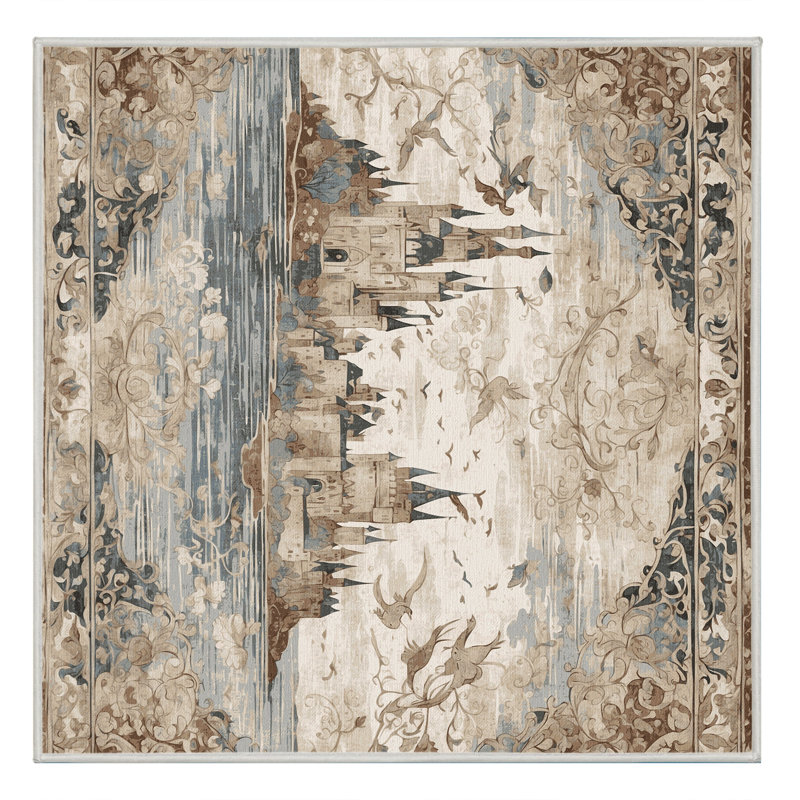 Highland Keep Rug, Square 4'