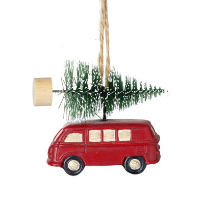7cm Porcelain Holiday Shaped Ornament