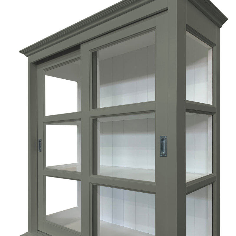 Babetta Display Cabinet, Concrete Grey