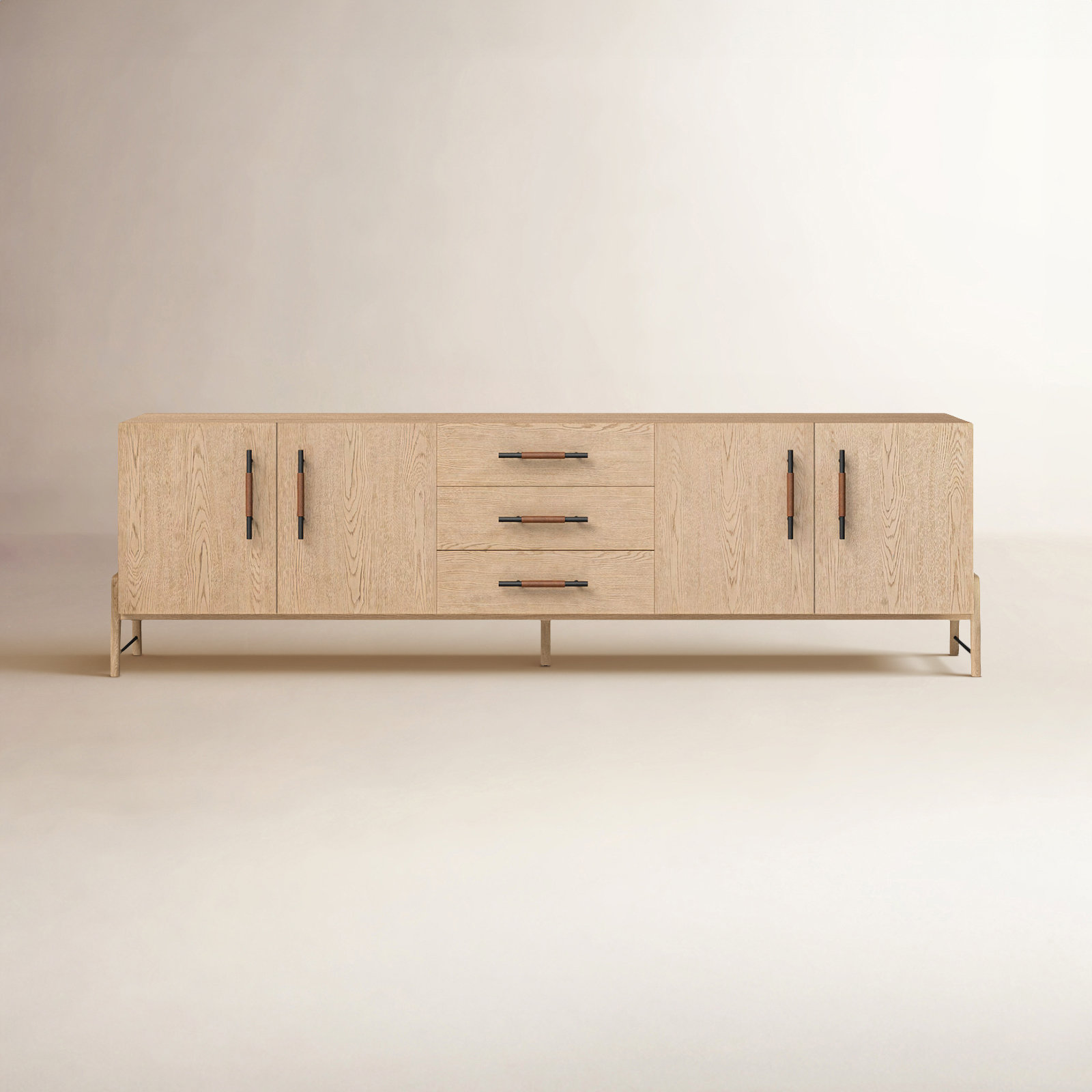 Karsten 94" Media Console, Natural
