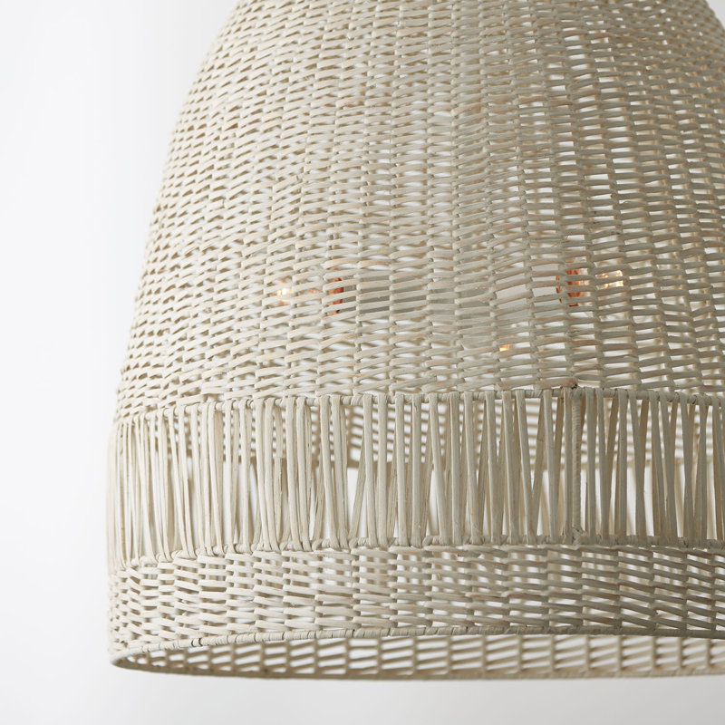 Gerena 3 - Light Dome Pendant, White