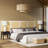 Capri Extended Headboard Cane Platform Bed