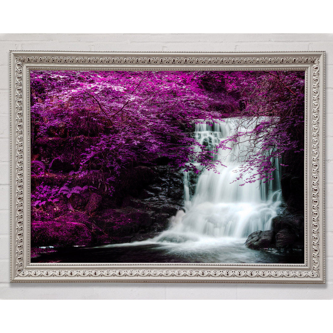 Purple Tree Beauty - Einzelner Bilderrahmen Kunstdrucke