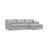Joli 2 Pc Fabric Sectional-121467006