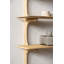 PI Wall Shelf - Varnished Brown - 2 Shelves-1649478201