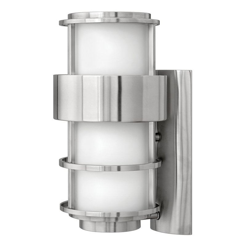 Plafonnier encastré d'extérieur Saturn, H 16 po x l 8 po x P 9,5 po, Incandescent