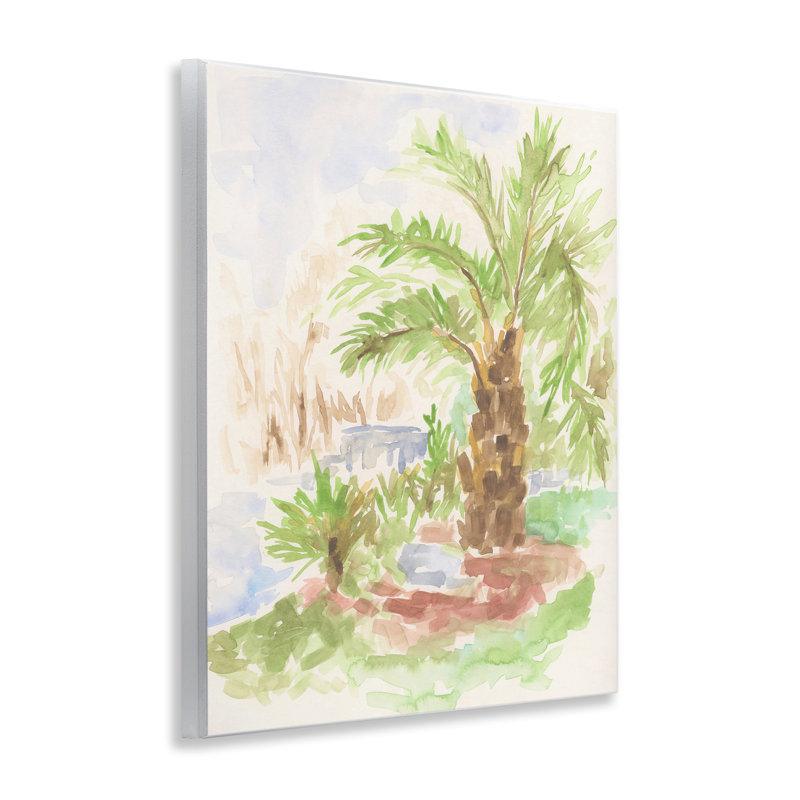  «Palm Tree River's Edge», art mural par June Erica Vess