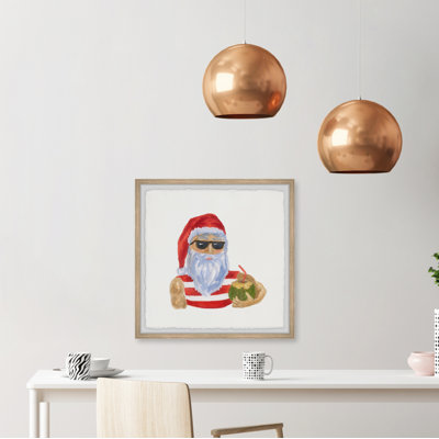 Coconut Holiday - Single Picture Frame Painting
