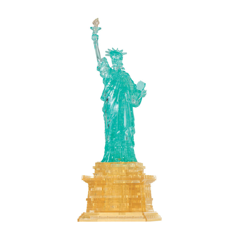 Statue de la Liberté en cristal 3D