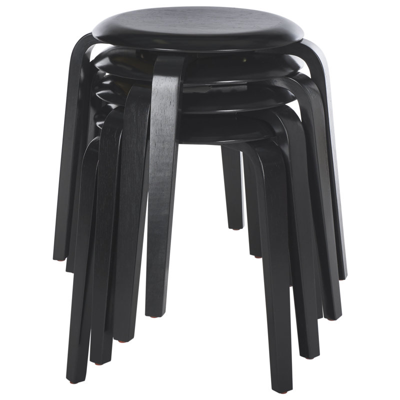 Tabouret Luella, Noir