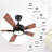52 inch Smart Ceiling Fan with Light