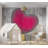 Daquasia Heart on Wood Wall Mural-359159873