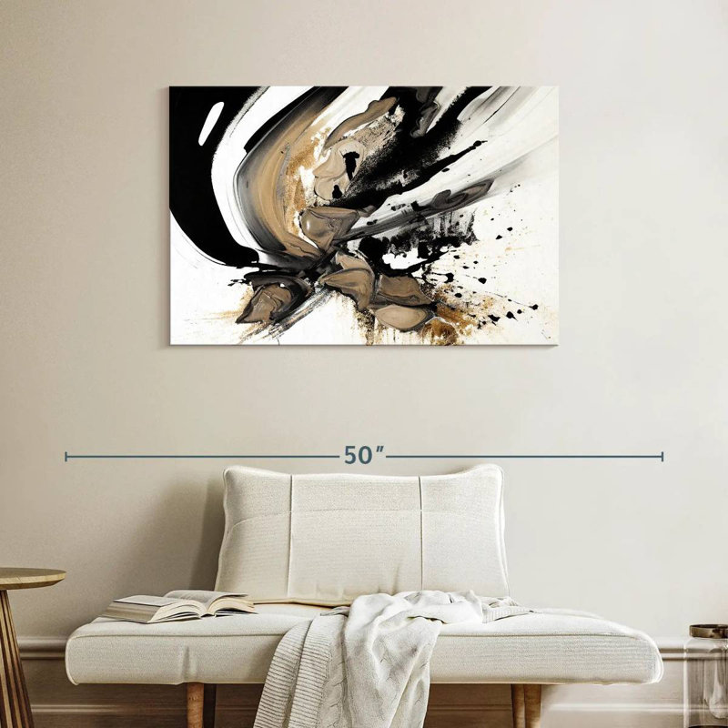 Textured Splash, 26" H x 39" W