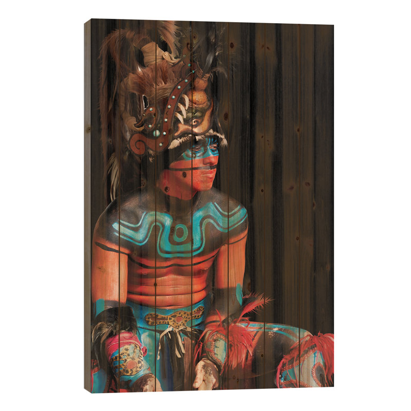 Tribal I, H 40 po x l 26 po x P 1,5 po