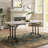 Dining Table For 6-8 People - 71 Inch Rectangular Wood Dining Table Rustic Style Kitchen Table-1680492091