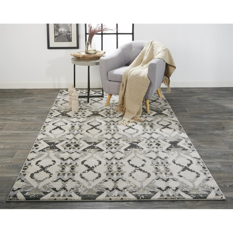 Shelva Geometric Indoor Rug, Rectangle 10' x 13'2"