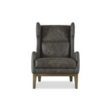 Leather Wingback Chair