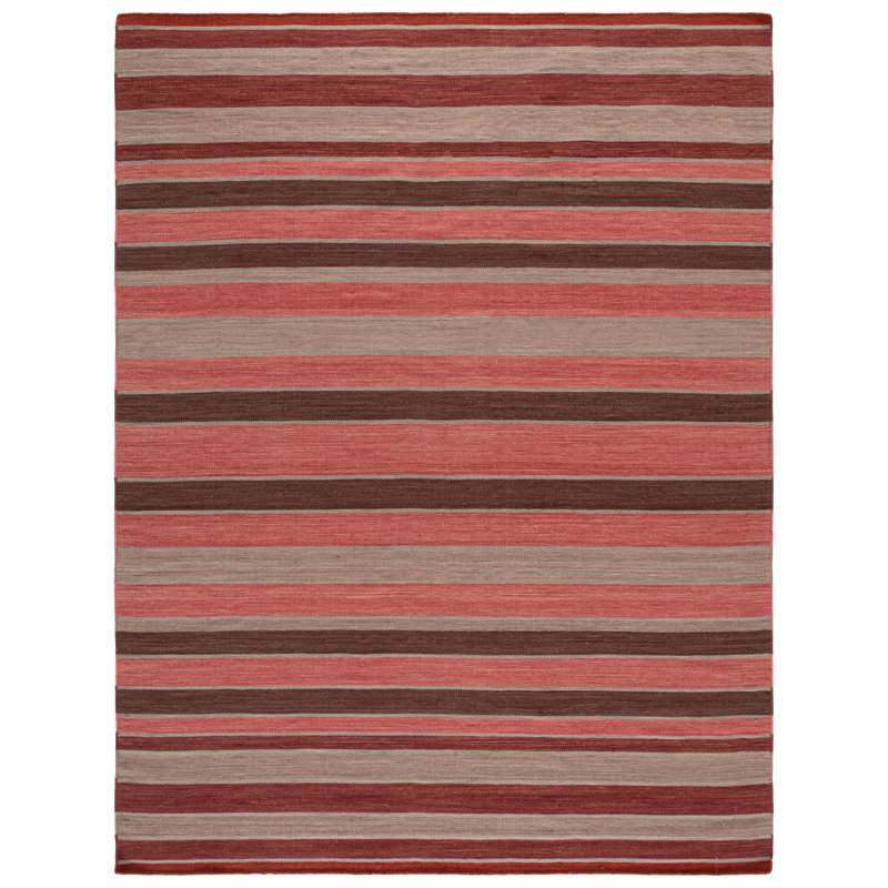 Ralph Lauren Barragan Stripe Wool Striped Rug, Rectangle 8' x 10'