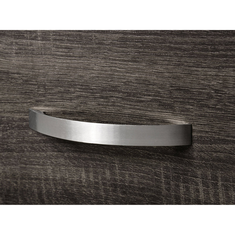 Table de chevet 2 tiroirs Grey Oak