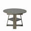 Table de salle à manger extensible ronde pour 4 à 8 personnes, table de salle à manger ovale de cuisine moderne avec feuilles amovibles peu encombrantes, base en bois avec tablette de rangement pour le salon de la cuisine-133674909