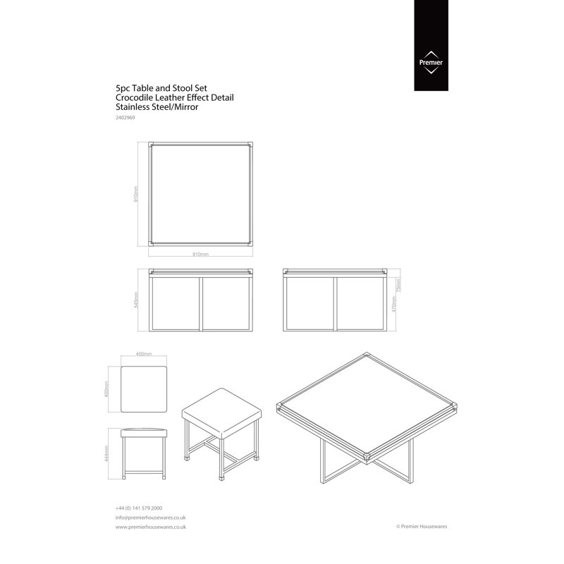 Surrey 4 - Person Dining Set